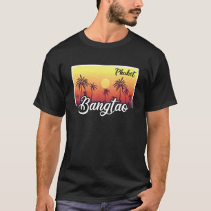 T-shirt Thaïlande vintage Voyage de vacances Asie Bangtao