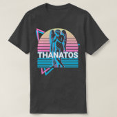 T-shirt Thanatos Grec Dieu Ancien Mythologie Grecque Rétro (Design devant)