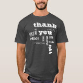 T-shirt thank you (Devant)