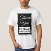 T-shirt Thank You (Devant)
