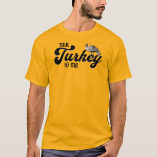 T-shirt Thankesgiving Parlez Turquie à moi
