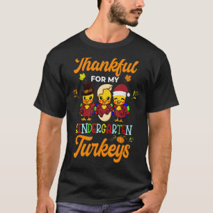 T-shirt Thankful For My Kindergarten Teacher Thank