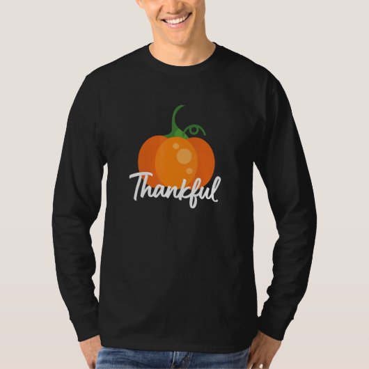 T-shirt Thankful  Turkey Thanksgiving Day (Devant)