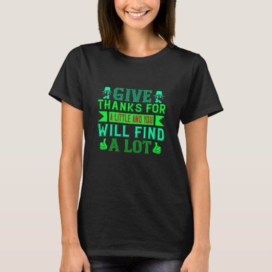 T-shirt Thanksgiving (Devant)