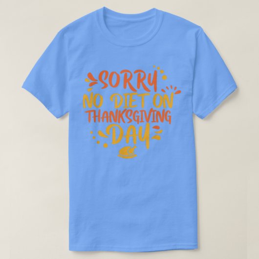 T-shirt Thanksgiving (Design devant)