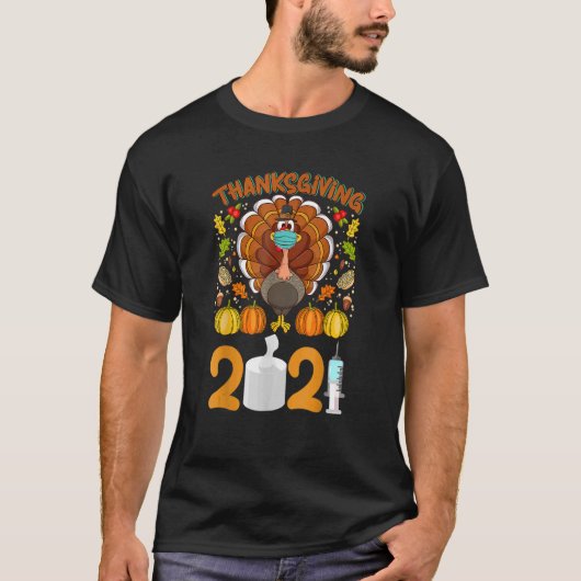 T-shirt Thanksgiving 2021 Thanksgiving Day (Devant)