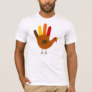 T-shirt thanksgiving animal de dinde
