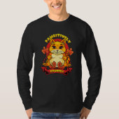 T-shirt Thanksgiving Cat   (Devant)