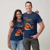 T-shirt thanksgiving day l thanksgiving l turkey day l hap (Unisexe)