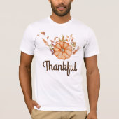 T-shirt Thanksgiving Dîner Invitation Boho Theme (Devant)