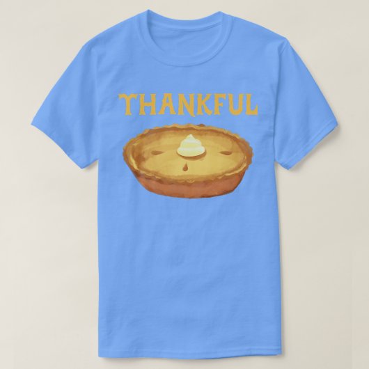 T-shirt Thanksgiving Fall Pie Thanksgiving  (Design devant)