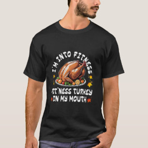 T-shirt Thanksgiving Funny Je suis en forme Turquie dans m