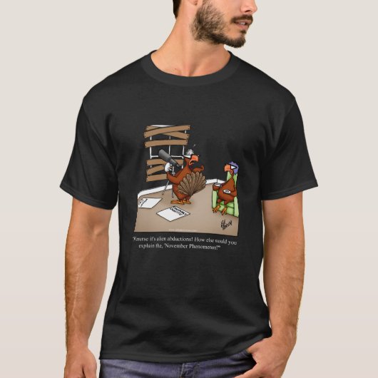 T-shirt Thanksgiving Humor Tee Shirt for Him (Devant)