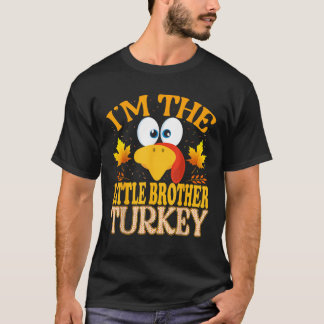 T-shirt Thanksgiving Je suis le Petit Frère Turquie Matchi