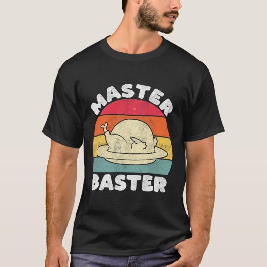T-shirt Thanksgiving Master Baster Funky Turquie Day Fall (Devant)