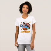 T-shirt Thanksgiving mignon drôle Turquie dans un (Devant entier)