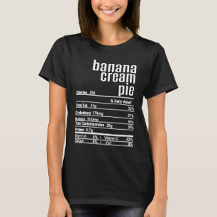 T-shirt Thanksgiving Noël Banana Creative Pie Nutrition