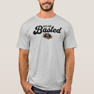 T-shirt Thanksgiving On se repose, dinde