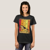 T-shirt Thanksgiving Retro German Shepherd Matching Fa (Devant entier)