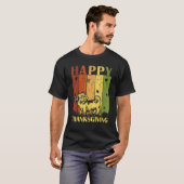 T-shirt Thanksgiving Retro Shih Tzu Chien Thanksgiving Par (Devant entier)