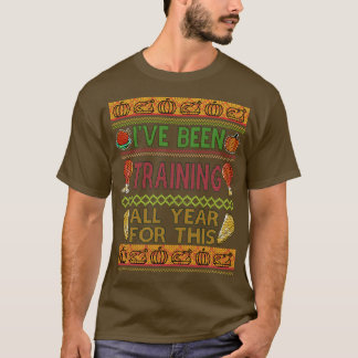 T-shirt Thanksgiving s For Men Ugly Sweer Design Femmes K