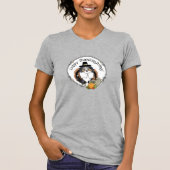 T-shirt Thanksgiving Shetland Sheepdog (merle bleu) Drôle (Devant)