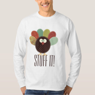 T-shirt Thanksgiving Stuff Jouer sur les mots