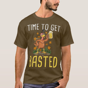 T-shirt Thanksgiving Time To Get Based Turkey