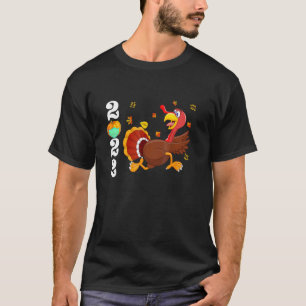T-shirt Thanksgiving Turkey Running 2022 Pumpkins Wearing