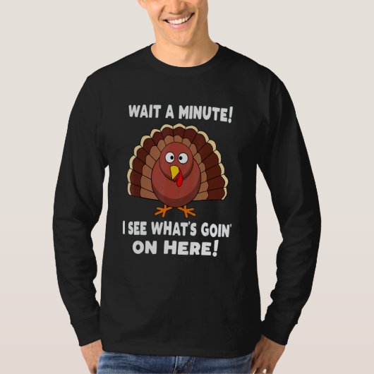 T-shirt Thanksgiving  Turkey Stuffing Humor (Devant)