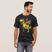 T-shirt Thanksgiving Turkeysaurus T-Rex Turkey Dinosaur To (Devant entier)