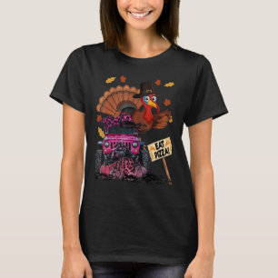 T-shirt Thanksgiving Turquie conduire Monster Truck Mange