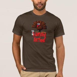 T-shirt Thanksgiving Turquie - dans TOUT donnez les mercis