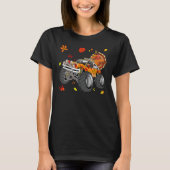 T-shirt Thanksgiving Turquie équitation Monster Truck Boys (Devant)