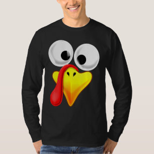 T-shirt Thanksgiving Turquie Visage Correspondant Costume