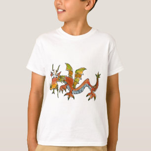T-shirt Thare Be Dragons