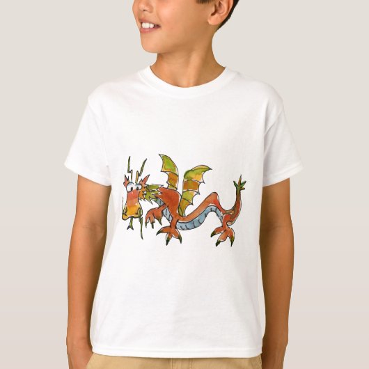 T-shirt Thare Be Dragons (Devant)