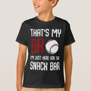 T-shirt That39s Mon Bro I39m Juste Ici Pour Snack Bar Drôl