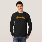 T-shirt That says Grandma Just the word Grandma Grandmothe (Devant entier)