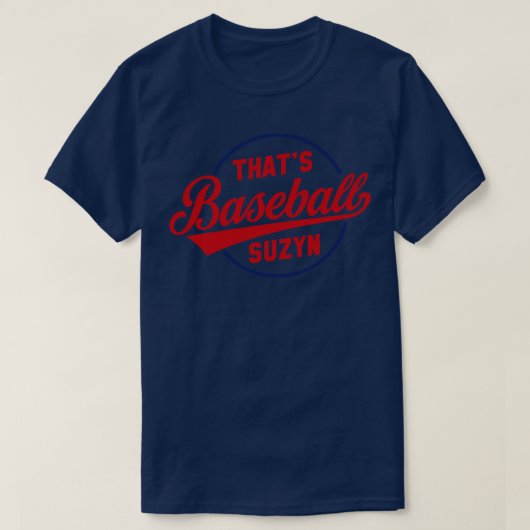T-shirt Thats Baseball Suzyn 1 (Design devant)