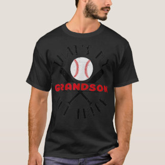 T-shirt That's My Grandson Out There Baseball For Grandma 