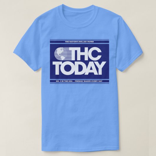 T-SHIRT THC AUJOURD'HUI (Design devant)