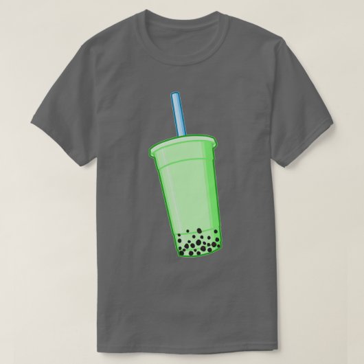 T-shirt Thé à bulle Matcha 2 (Design devant)
