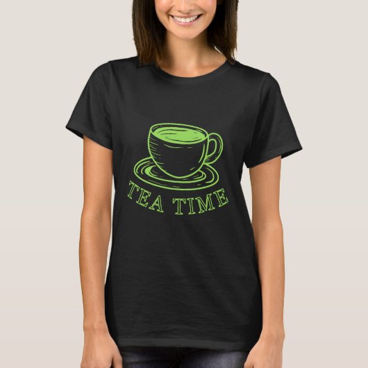 T-shirt Thé à Heures Fixes | Thé Party (Devant)
