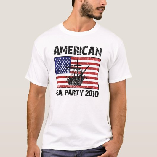 T-shirt Thé américain 2010 (Devant)