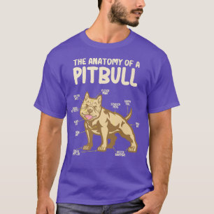 T-shirt The Anatomy of A Pitbull Dog Lover, Funny Dog Owne