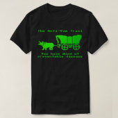 T-shirt The Anti-Vax Trail Pro Vax Vaccination  (Design devant)