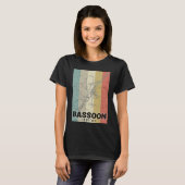 T-shirt The Bassoon Legend is in the House Retro Bassoon A (Devant entier)