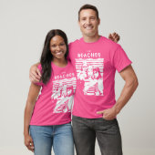 T-shirt THE BEACHES BAND vintage (Unisexe)