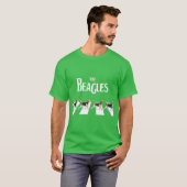 T-shirt The Beagles retro (Devant entier)